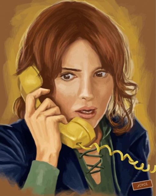 Joyce Byers Stranger Things Art Diamond Paintings