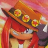 Knuckles The Echidna Sonic Hedgehog Diamond Paintings