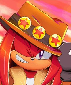 Knuckles The Echidna Sonic Hedgehog Diamond Paintings