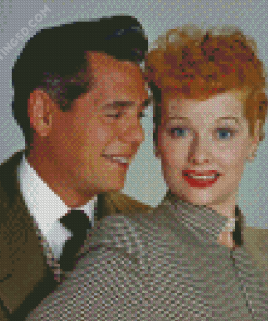 Lucille Ball And Desi Arnaz Diamond Paintings