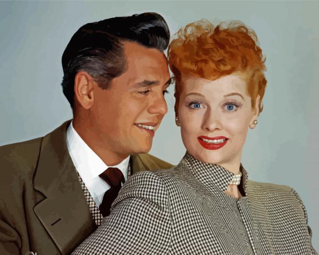 Lucille Ball And Desi Arnaz Diamond Paintings