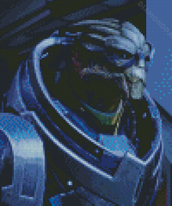 Mass Effect Garrus Vakarian Diamond Paintings