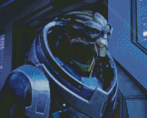 Mass Effect Garrus Vakarian Diamond Paintings