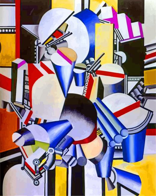 Mechanical Compositions By Leger Diamond Paintings