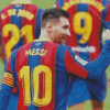 Messi Barcelona Diamond Paintings