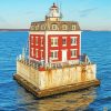 New London Ledge Light Diamond Paintings