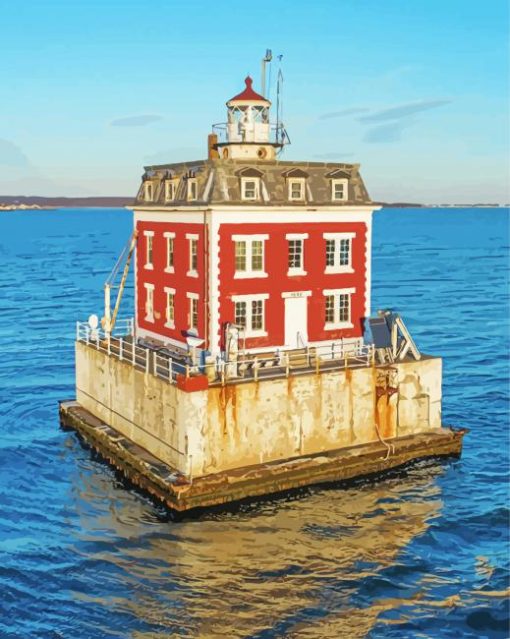 New London Ledge Light Diamond Paintings