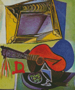 Picasso Still Life With Guitar Diamond Paintings