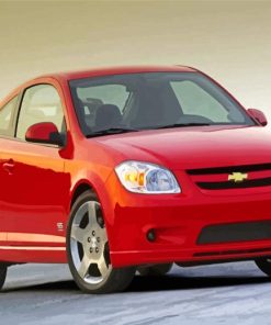 Red Chevrolet Cobalt Car Diamond Paintings