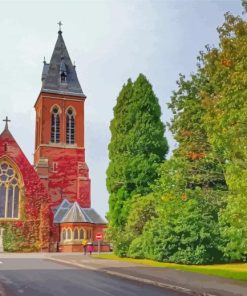 Royal Garrison Church in Aldershot Diamond Paintings