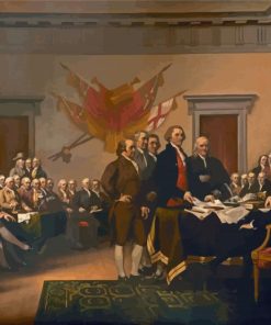 Signing of The Declaration of Independence Diamond Paintings