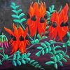 Sturt Desert Pea Plant Art Diamond Paintings