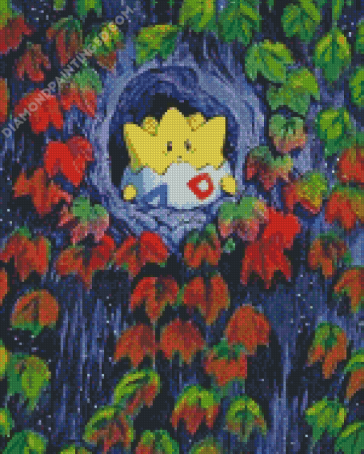 Togepi From Pokemon Anime Diamond Paintings