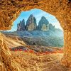 Tre Cime Di Lavaredo View Diamond Paintings