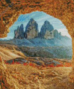 Tre Cime Di Lavaredo View Diamond Paintings