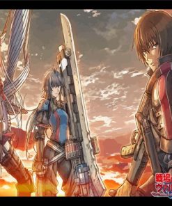 Valkyria Chronicles Anime Characters Diamond Paintings