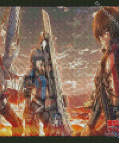 Valkyria Chronicles Anime Characters Diamond Paintings