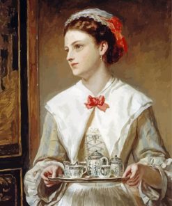 Victorian Waitress Diamond Paintings