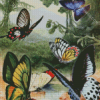 Vintage Butterflies Diamond Paintings