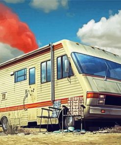 Vintage Motorhome Diamond Paintings