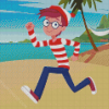 Wheres Waldo Character Diamond Paintings