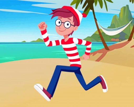 Wheres Waldo Character Diamond Paintings