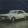 White Dodge Dart Diamond Paintings