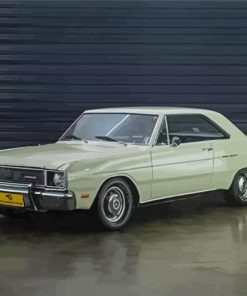 White Dodge Dart Diamond Paintings