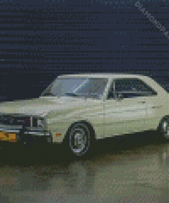 White Dodge Dart Diamond Paintings