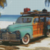 Woodie Beach Diamond Paintings