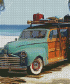 Woodie Beach Diamond Paintings