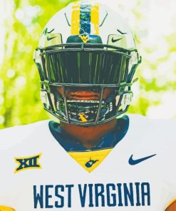 Wvu Football Player Diamond Paintings