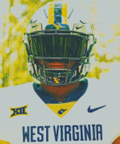 Wvu Football Player Diamond Paintings