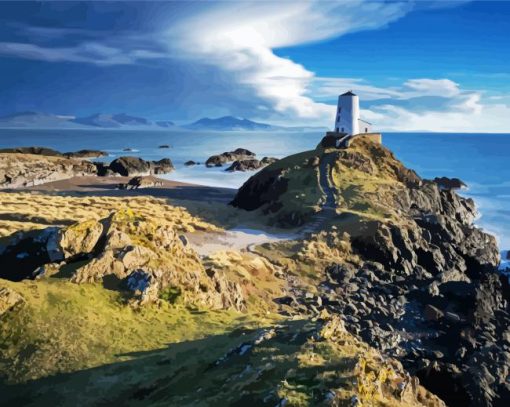 Ynys Llanddwyn Wales Diamond Paintings