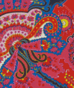 Abstract Paisley Diamond Paintings