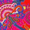 Abstract Paisley Diamond Paintings