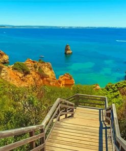 Aesthetic Algarve Beaches Diamond Paintings