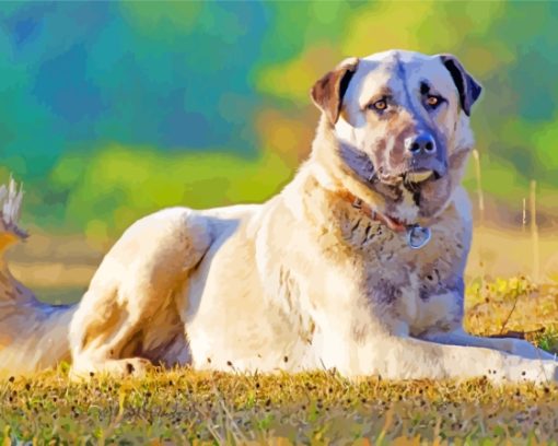 Aesthetic Anatolian Shepherd Dog Diamond Paintings