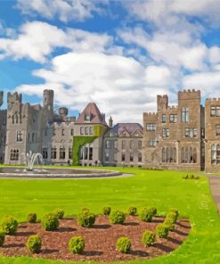 Aesthetic Ashford Castle Ruins Diamond Paintings