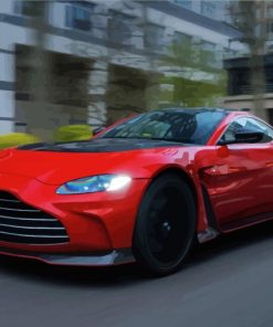 Aesthetic Aston Martin Vantage Diamond Paintings