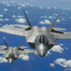 Aesthetic F 22 Aircraft Diamond Paintings