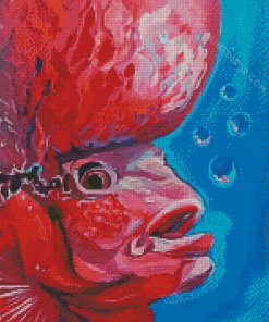 Aesthetic Flowerhorn Fish Diamond Paintings