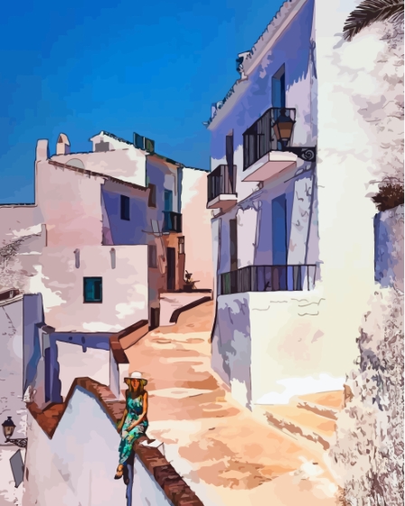 Aesthetic Frigiliana Diamond Paintings