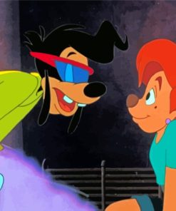 Aesthetic Goofy Movie Diamond Paintings