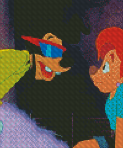 Aesthetic Goofy Movie Diamond Paintings