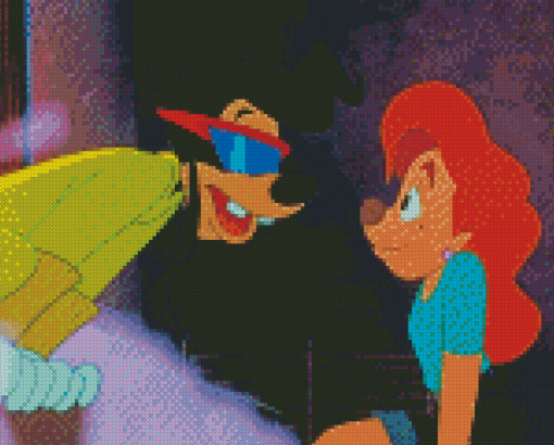 Aesthetic Goofy Movie Diamond Paintings