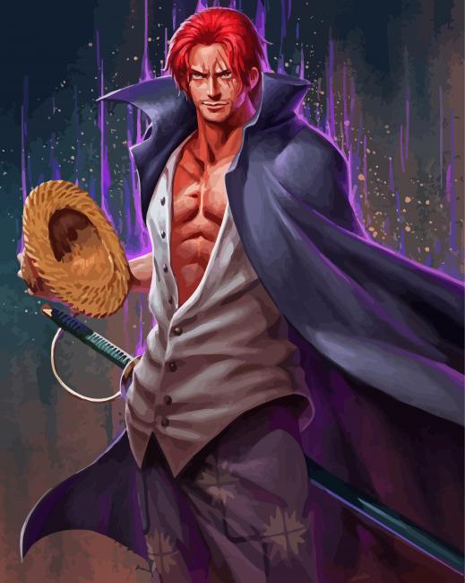 Aesthetic Shanks One Piece Diamond Paintings