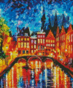 Aesthetic Amsterdam Autumn Art Diamond Paintings