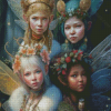 Aesthetic Fairy Angels Diamond Paintings