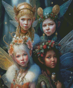 Aesthetic Fairy Angels Diamond Paintings